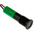 RS PRO Green Panel Mount Indicator, 220V ac, 8mm Mounting Hole Size, Lead Wires Termination, IP67
