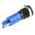 RS PRO Blue Panel Mount Indicator, 12V dc, 14mm Mounting Hole Size, Solder Tab Termination, IP67