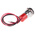 RS PRO Red Panel Mount Indicator, 110V ac, 14mm Mounting Hole Size, Lead Wires Termination, IP67