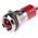 RS PRO Red Panel Mount Indicator, 110V ac, 14mm Mounting Hole Size, Lead Wires Termination, IP67