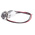 RS PRO White Panel Mount Indicator, 220V ac, 14mm Mounting Hole Size, Lead Wires Termination, IP67