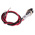 RS PRO Green, Red Panel Mount Indicator, 12V dc, 6mm Mounting Hole Size, Lead Wires Termination, IP67