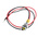 RS PRO Yellow Panel Mount Indicator, 24V dc, 6mm Mounting Hole Size, Lead Wires Termination, IP67