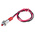 RS PRO Red Panel Mount Indicator, 12V dc, 6mm Mounting Hole Size, Lead Wires Termination, IP67