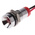RS PRO Red Panel Mount Indicator, 2V dc, 8mm Mounting Hole Size, Lead Wires Termination, IP67