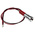 RS PRO Red Panel Mount Indicator, 24V dc, 8mm Mounting Hole Size, Lead Wires Termination, IP67