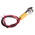 RS PRO Yellow Panel Mount Indicator, 24V dc, 8mm Mounting Hole Size, Lead Wires Termination, IP67