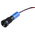RS PRO Blue Panel Mount Indicator, 12V dc, 8mm Mounting Hole Size, Lead Wires Termination, IP67