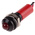 RS PRO Red Panel Mount Indicator, 12V dc, 8mm Mounting Hole Size, Lead Wires Termination, IP67