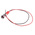 RS PRO Red Panel Mount Indicator, 110V ac, 8mm Mounting Hole Size, Lead Wires Termination, IP67