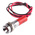 RS PRO Red Panel Mount Indicator, 220V ac, 8mm Mounting Hole Size, Lead Wires Termination, IP67