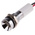 RS PRO White Panel Mount Indicator, 220V ac, 8mm Mounting Hole Size, Lead Wires Termination, IP67