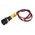 RS PRO Yellow Panel Mount Indicator, 220V ac, 8mm Mounting Hole Size, Lead Wires Termination, IP67