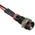 RS PRO Red Panel Mount Indicator, 220V ac, 8mm Mounting Hole Size, Lead Wires Termination, IP67