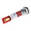RS PRO Red Panel Mount Indicator, 24V dc, 8mm Mounting Hole Size, Faston, Solder Lug Termination, IP67