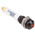 RS PRO Orange Panel Mount Indicator, 21.6 → 26.4V dc, 6mm Mounting Hole Size, IP67