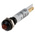RS PRO Orange Panel Mount Indicator, 21.6 → 26.4V dc, 8mm Mounting Hole Size, IP67