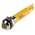 RS PRO Yellow Panel Mount Indicator, 220V ac, 8mm Mounting Hole Size, IP67