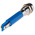 RS PRO Blue Panel Mount Indicator, 220V ac, 8mm Mounting Hole Size, IP67