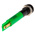 RS PRO Green Panel Mount Indicator, 220V ac, 8mm Mounting Hole Size, IP67