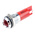 RS PRO Red Panel Mount Indicator, 220V ac, 14mm Mounting Hole Size, Faston, Solder Lug Termination, IP67