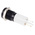 RS PRO White Panel Mount Indicator, 220V ac, 14mm Mounting Hole Size, Faston, Solder Lug Termination, IP67