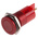 RS PRO Red Panel Mount Indicator, 22mm Mounting Hole Size, Faston, Solder Lug Termination, IP67