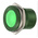 RS PRO Green Panel Mount Indicator, 28V, 22mm Mounting Hole Size, Faston, Solder Lug Termination, IP67