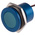 RS PRO Blue Panel Mount Indicator, 22mm Mounting Hole Size, Lead Wires Termination, IP67
