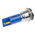 RS PRO Blue Panel Mount Indicator, 12V ac/dc, 16mm Mounting Hole Size, Solder Tab Termination