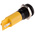 RS PRO Yellow Panel Mount Indicator, 12V, 14mm Mounting Hole Size, IP67