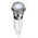RS PRO White Panel Mount Indicator, 12V dc, 12mm Mounting Hole Size, Faston, Solder Lug Termination, IP67