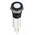 RS PRO White Panel Mount Indicator, 24V dc, 12mm Mounting Hole Size, Faston, Solder Lug Termination, IP67