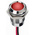 RS PRO Red Panel Mount Indicator, 220V ac, 14mm Mounting Hole Size, Lead Wires Termination, IP67