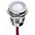 RS PRO White Panel Mount Indicator, 1.8 → 3.3V dc, 14mm Mounting Hole Size, Lead Wires Termination, IP67