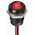 RS PRO Red Panel Mount Indicator, 24V dc, 14mm Mounting Hole Size, Lead Wires Termination, IP67