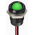RS PRO Green Panel Mount Indicator, 24V dc, 14mm Mounting Hole Size, Lead Wires Termination, IP67