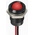 RS PRO Red Panel Mount Indicator, 110V ac, 14mm Mounting Hole Size, Lead Wires Termination, IP67