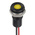 RS PRO Yellow Panel Mount Indicator, 24V dc, 8mm Mounting Hole Size, Lead Wires Termination, IP67