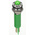 RS PRO Green Panel Mount Indicator, 2V dc, 8mm Mounting Hole Size, Faston, Solder Lug Termination, IP67