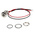 RS PRO White Panel Mount Indicator, 21.6 → 26.4V dc, 10mm Mounting Hole Size, Lead Wires Termination, IP67