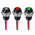 RS PRO Green, Red Panel Mount Indicator, 1.8 → 3.3V dc, 6mm Mounting Hole Size, Lead Wires Termination, IP67