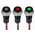 RS PRO Green, Red Panel Mount Indicator, 1.8 → 3.3V dc, 6mm Mounting Hole Size, Lead Wires Termination, IP67