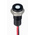 RS PRO White Panel Mount Indicator, 10.8 → 13.2V dc, 6mm Mounting Hole Size, Lead Wires Termination, IP67