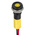 RS PRO Yellow Panel Mount Indicator, 2V dc, 8mm Mounting Hole Size, Lead Wires Termination, IP67