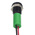 RS PRO Green Panel Mount Indicator, 2V dc, 8mm Mounting Hole Size, Lead Wires Termination, IP67