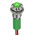 RS PRO Green Panel Mount Indicator, 24V dc, 8mm Mounting Hole Size, Lead Wires Termination, IP67