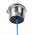 RS PRO Blue Panel Mount Indicator, 12 → 24V ac/dc, 30mm Mounting Hole Size, Lead Wires Termination, IP67, IP69K