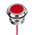RS PRO Red Panel Mount Indicator, 12 → 24V ac/dc, 30mm Mounting Hole Size, Lead Wires Termination, IP67, IP69K