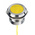 RS PRO Yellow Panel Mount Indicator, 12 → 24V ac/dc, 30mm Mounting Hole Size, Lead Wires Termination, IP67, IP69K